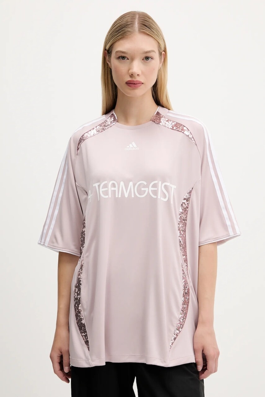 Tričko adidas Originals Ovzd Jersey dámske, ružová farba, KE9793