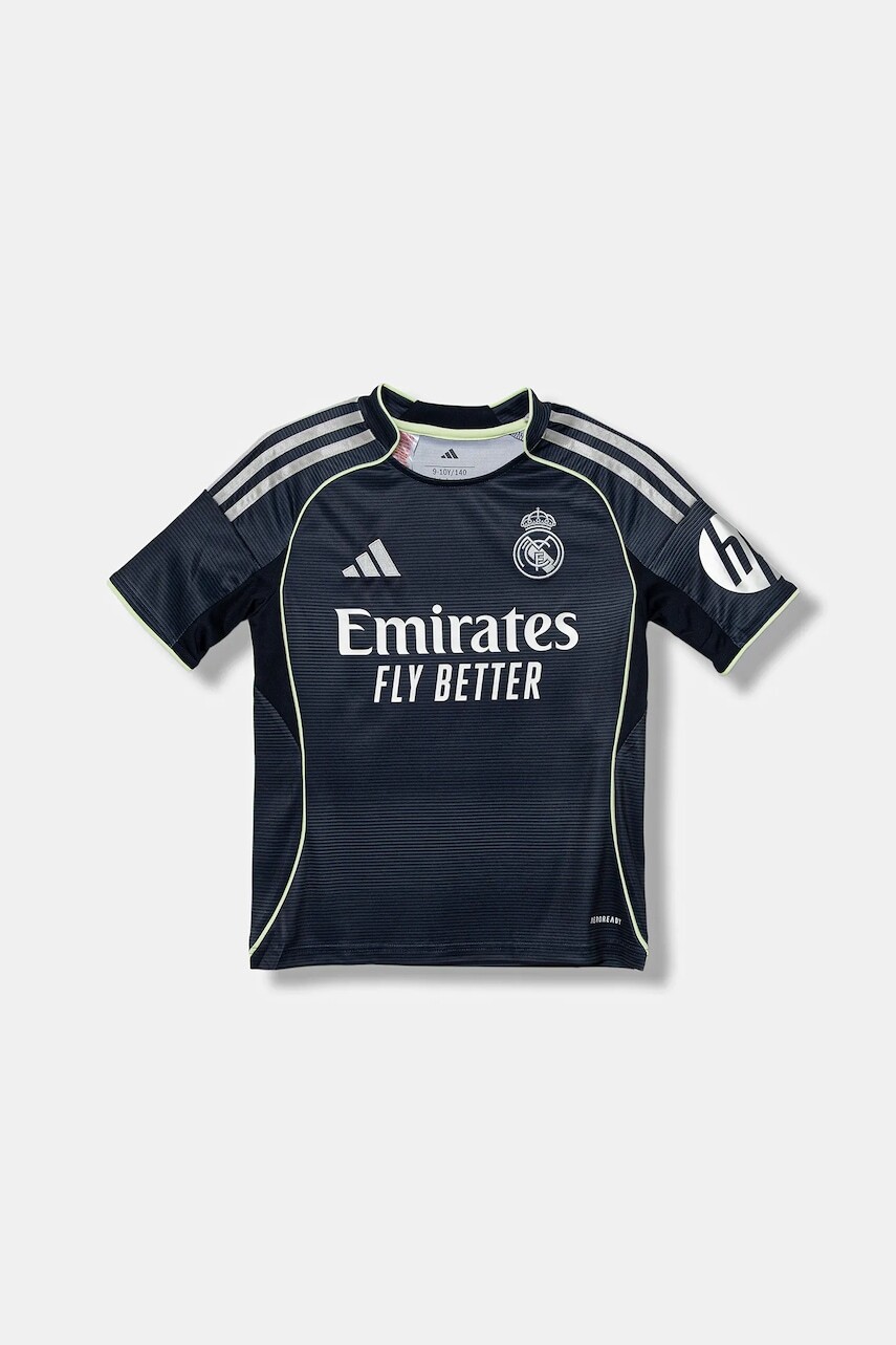 Detské tričko adidas Performance REAL MADRID tmavomodrá farba, vzorované, JP3947