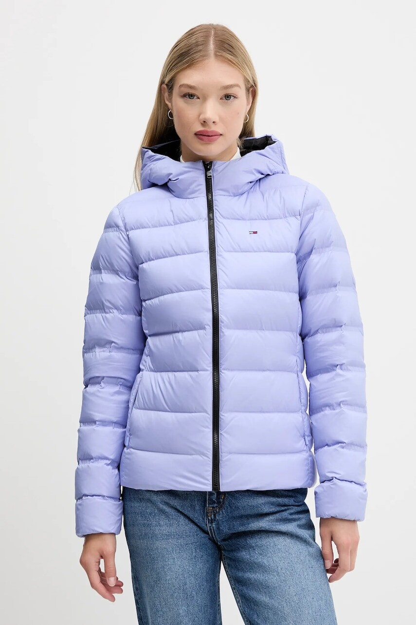 Páperová bunda Tommy Jeans zimná, DW0DW21617