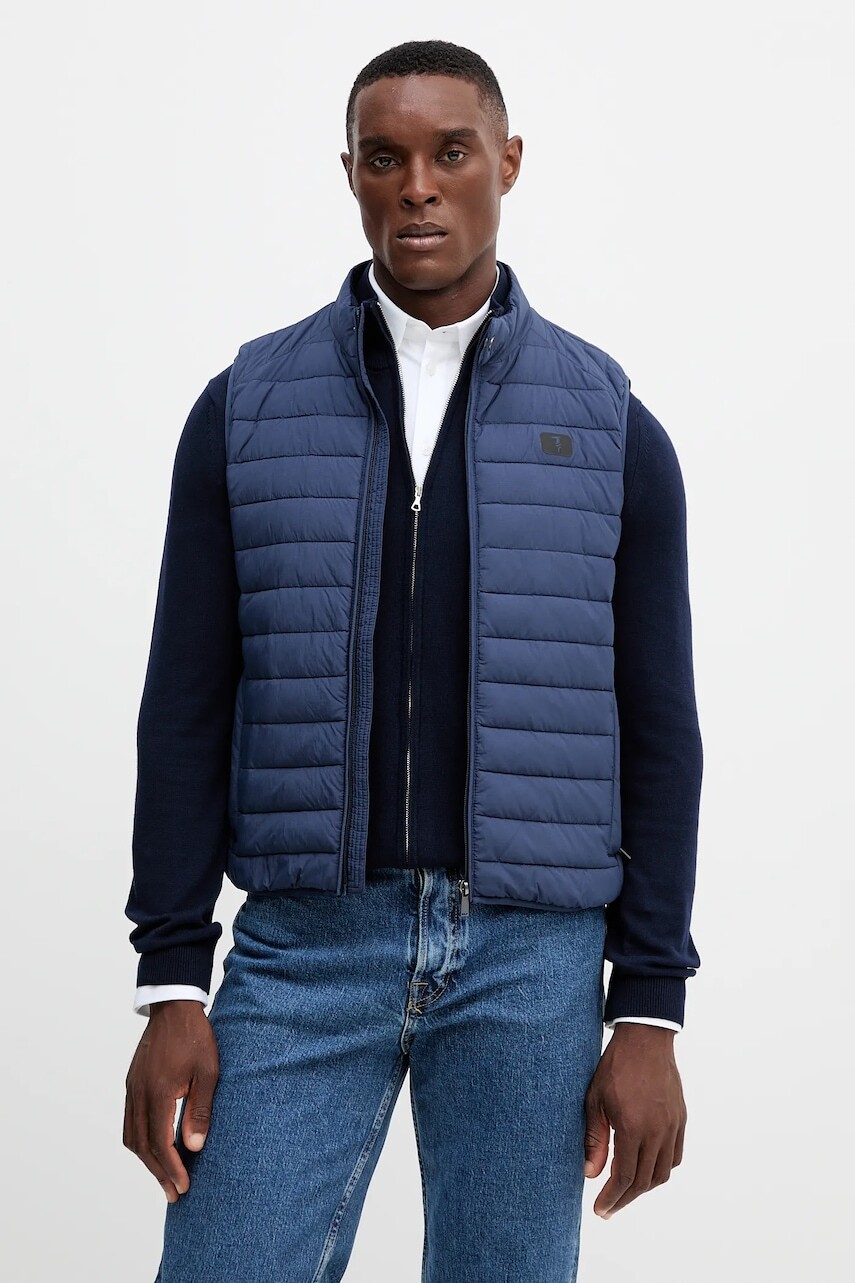 Vesta Trussardi tmavomodrá farba, prechodná, F006M000011N