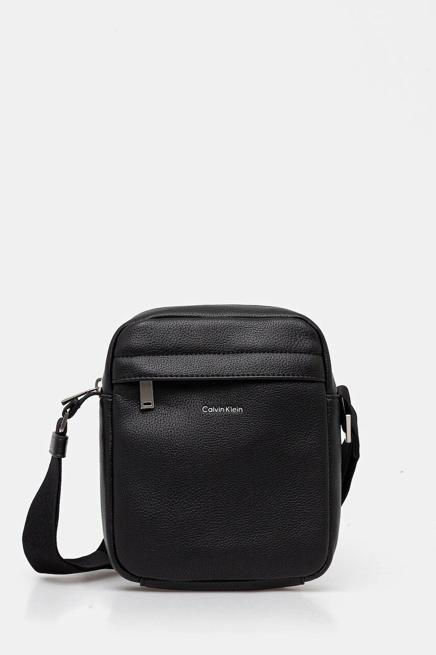 Malá taška Calvin Klein čierna farba, LV04D3160G