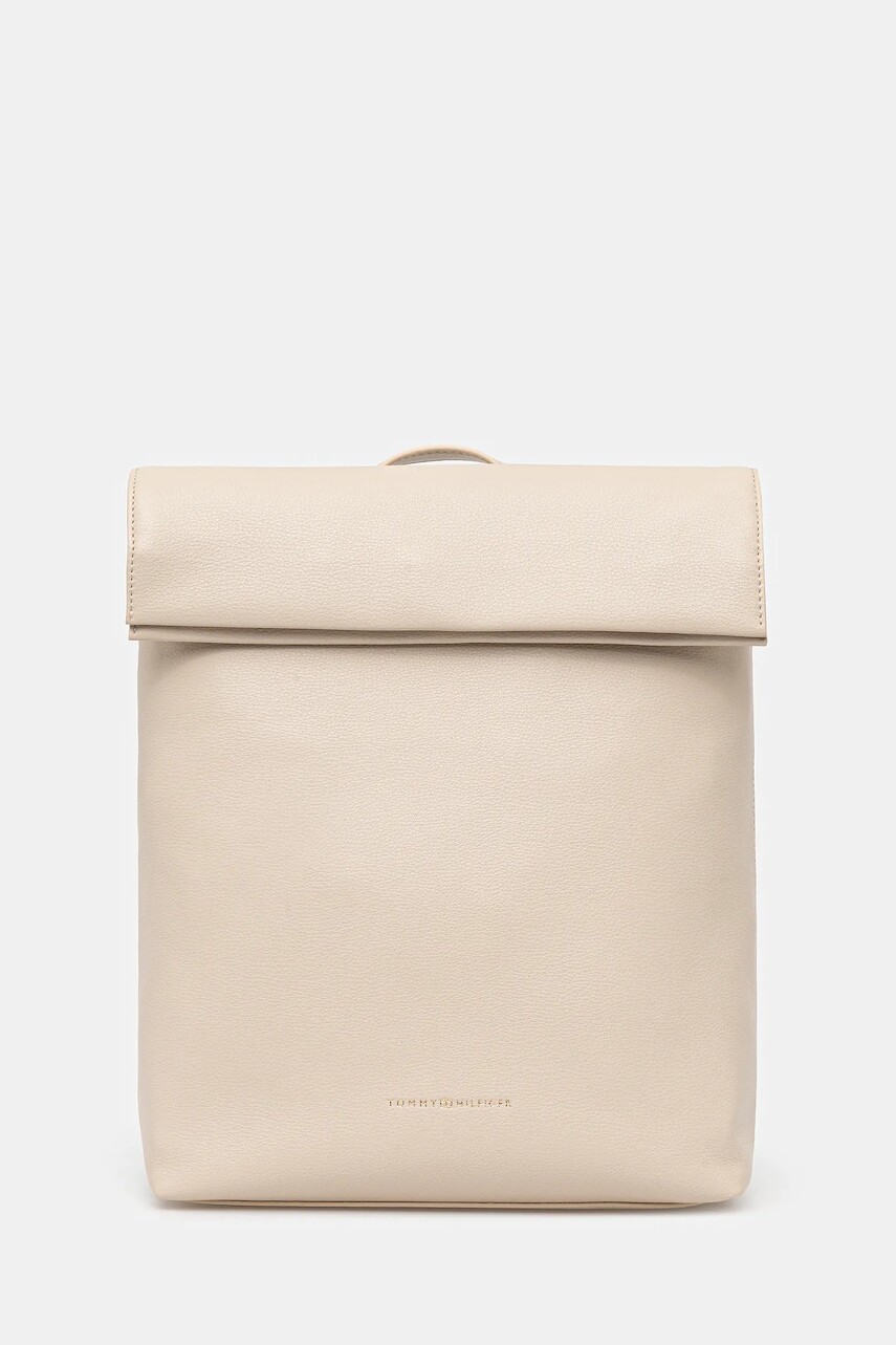 Ruksak Tommy Hilfiger dámsky, béžová farba, veľký, jednofarebné, AW0AW17654