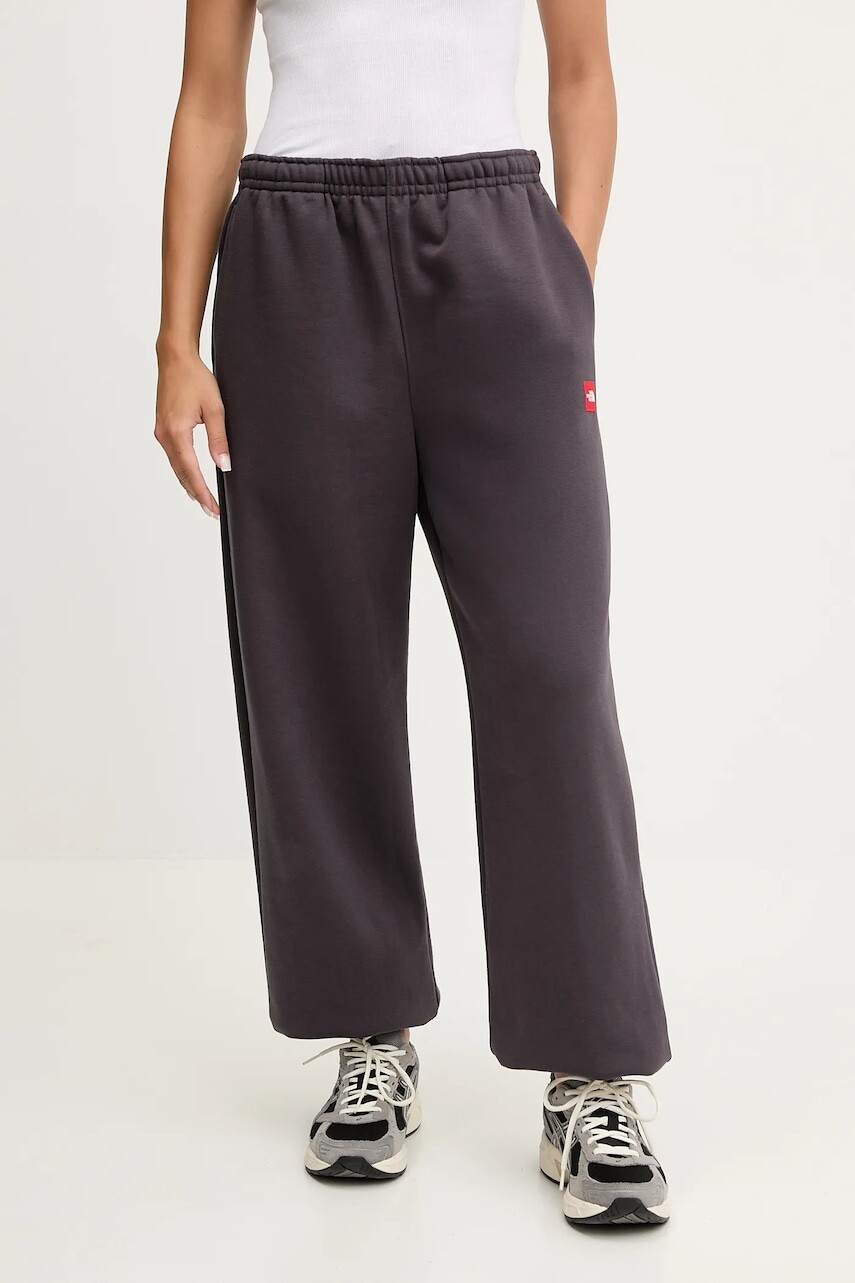 Tepláky The North Face Redbox šedá farba, jednofarebné, NF0A8EG20SA1