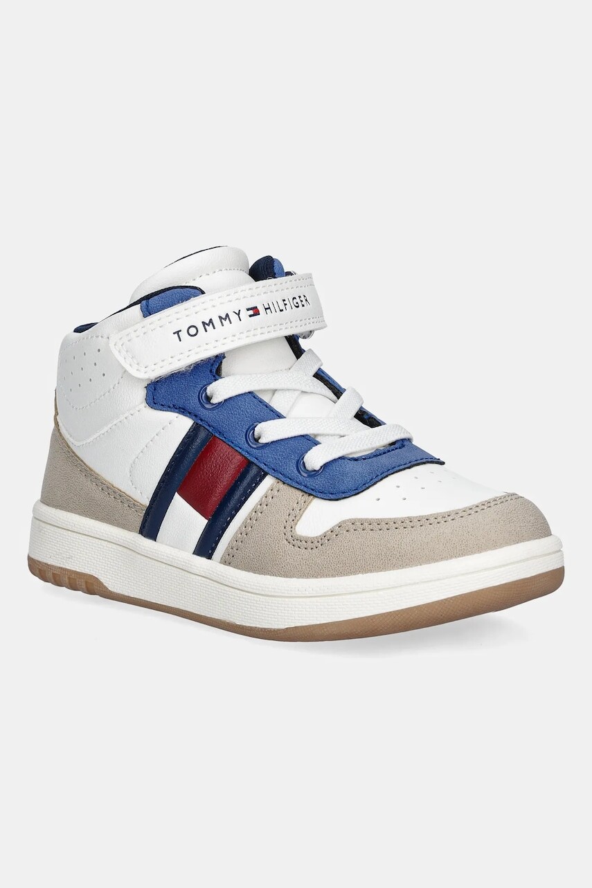 Detské tenisky Tommy Hilfiger biela farba, T3X9-34070
