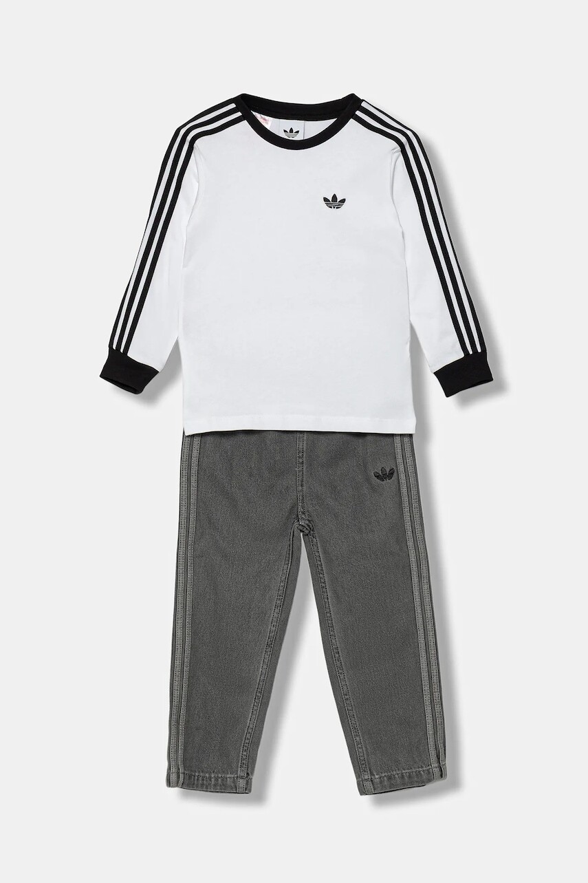 Sada pre bábätká adidas Originals biela farba, JW5312