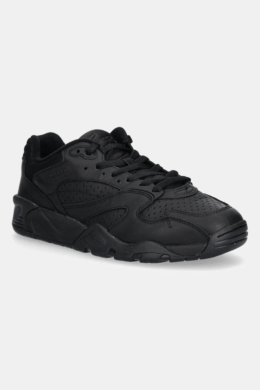 Kožené tenisky Lacoste Men's Game Trainer čierna farba, 50SMA0090