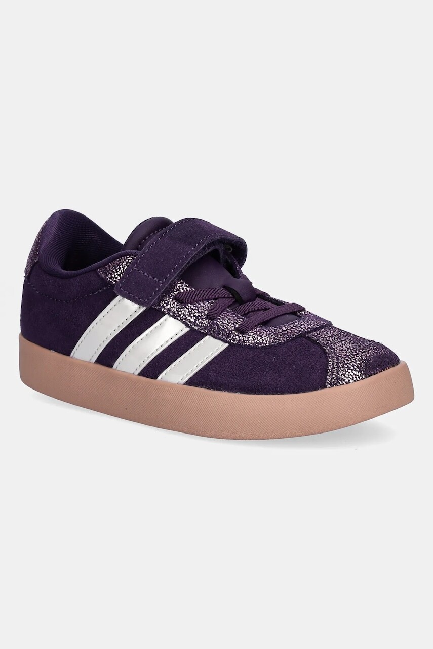 Detské tenisky adidas VL COURT 3.0 fialová farba, JP7836