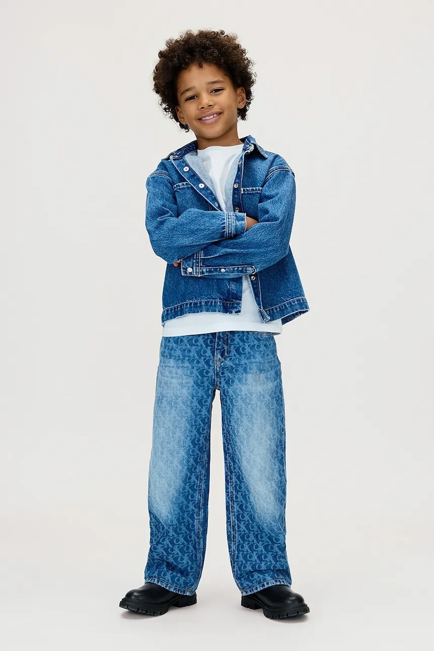 Detské rifle Calvin Klein Jeans SKATER IB0IB02551