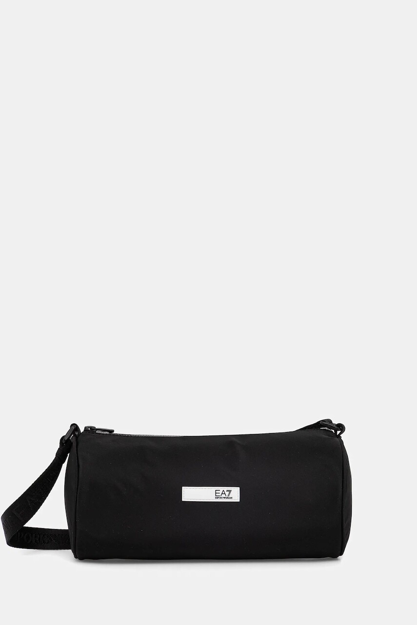 Kabelka EA7 Emporio Armani čierna farba, AF18306.7W000742