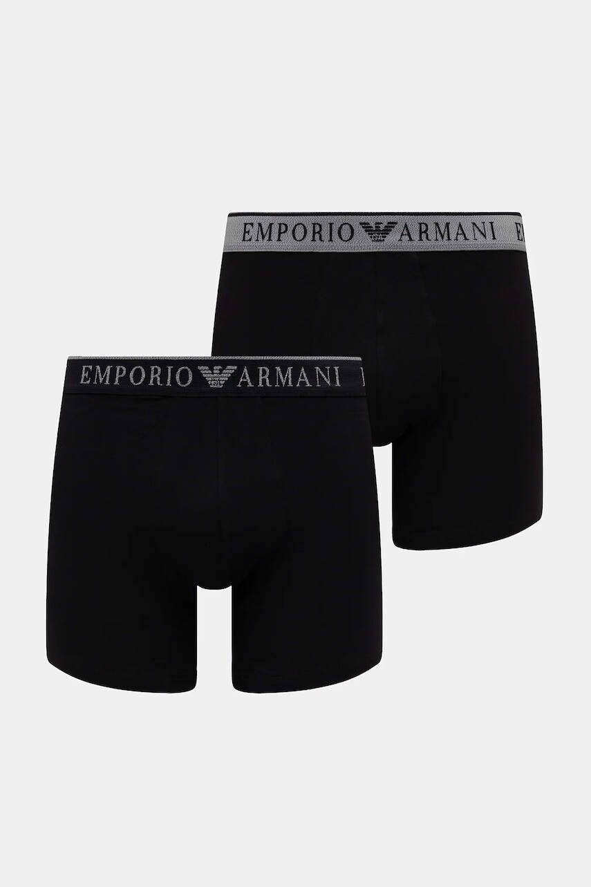 Boxerky Emporio Armani Underwear 2-pak čierna farba, EM000255 AF10776