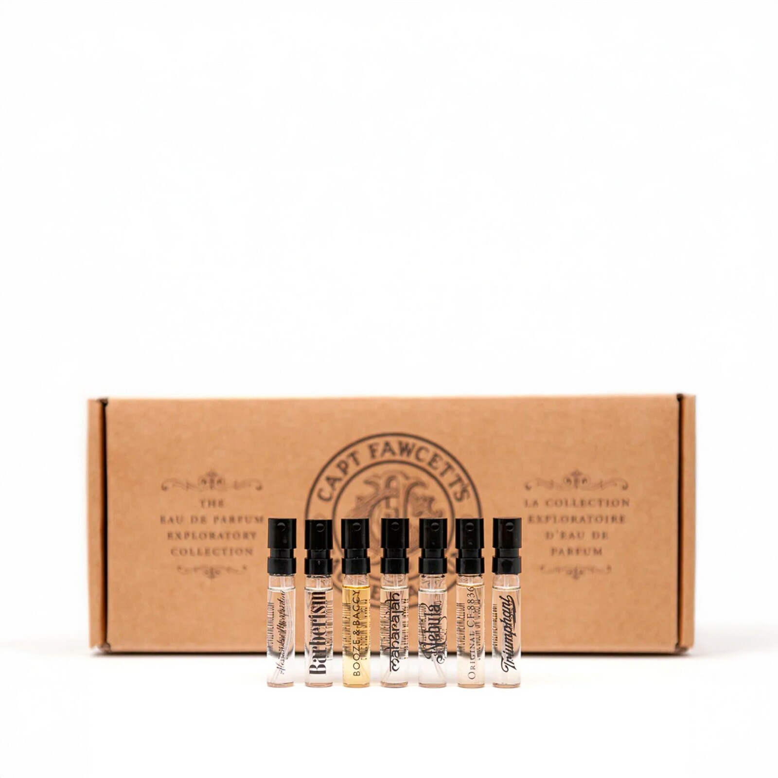 Captain Fawcett Darčeková sada parfémových vôd Exploratory Collection 7 × 2 ml