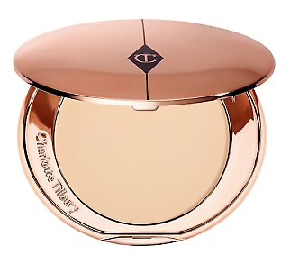 Charlotte Tilbury Mini kompaktný púder Airbrush Flawless (Finish Powder) 0,8 g 2 Medium