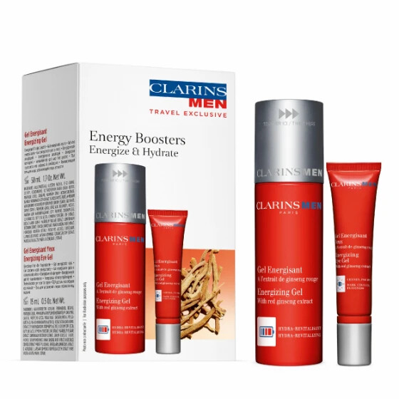 Clarins Darčeková sada starostlivosti o pleť Men Energy Boosters