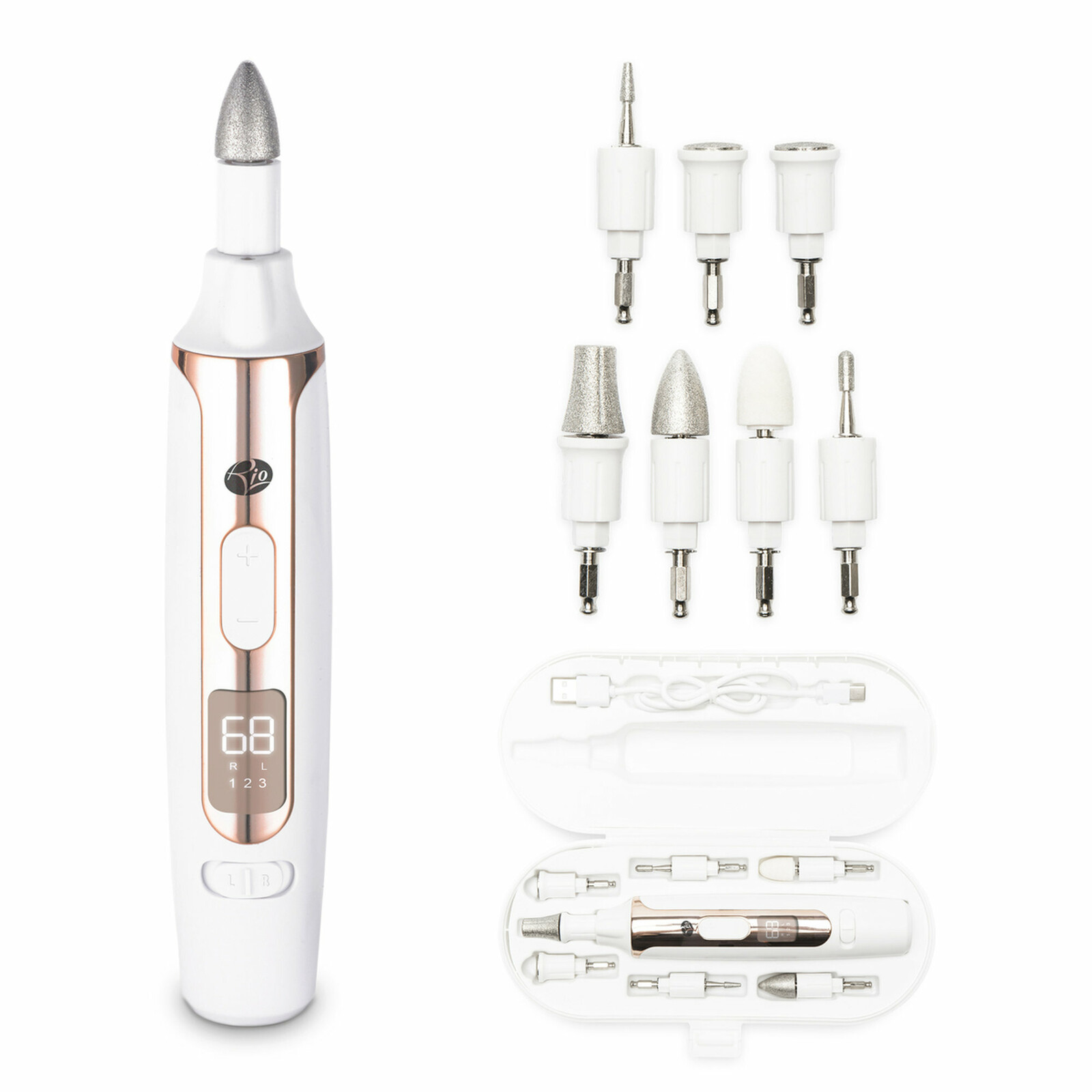 Rio-Beauty Elektrický pilník na nechty Precision Pro