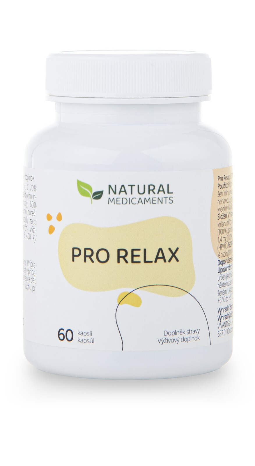 Natural Medicaments Pro Relax 60 kapsúl