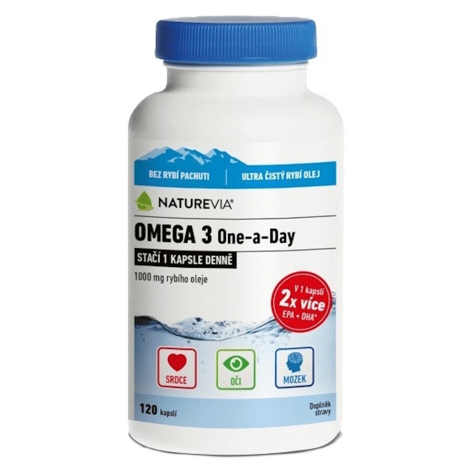 NATUREVIA Omega 3 One a Day 120 kapsúl