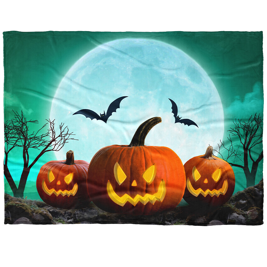 BedTex Detská deka Tekvica Halloween, 150 x 200 cm