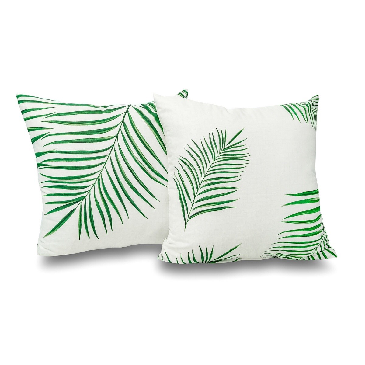 Kvalitex Obal na vankúš Tropical biela, 40 x 40cm, sada 2 ks, 40 x 40 cm