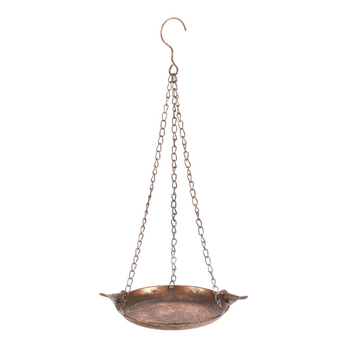 Závesné kovové pítko Romance,  26 x 20 x 5 cm,farba medená