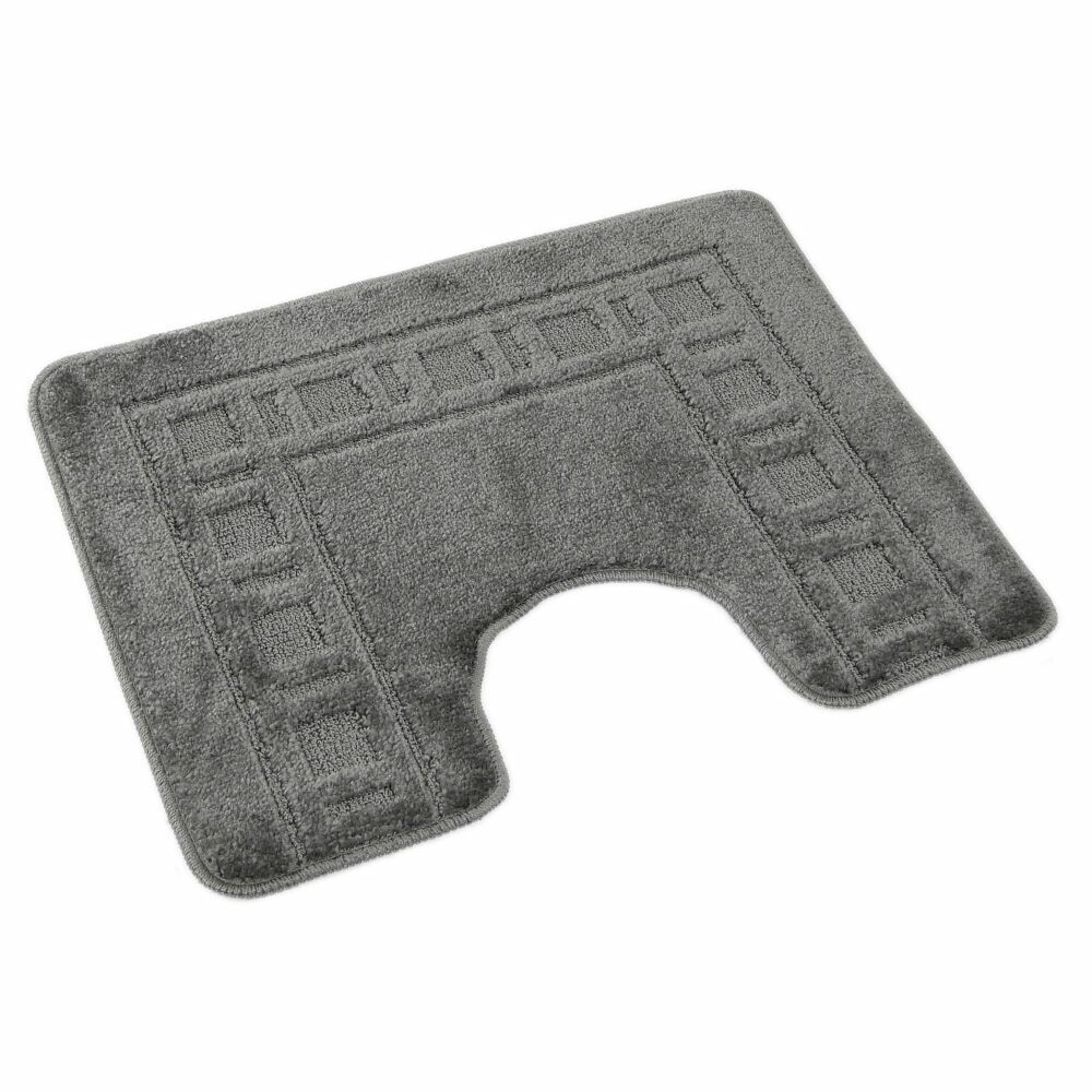 Kvalitex WC predložka Rám šedá, 60 x 50 cm