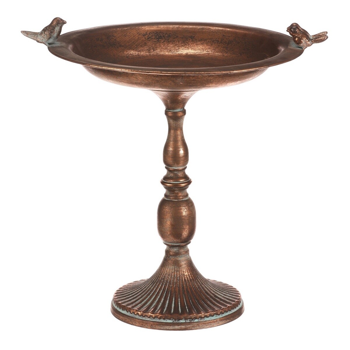 Kovový stojan na aranž nebo pítko Romance, 45 x 38x 46 cm, barva měděná