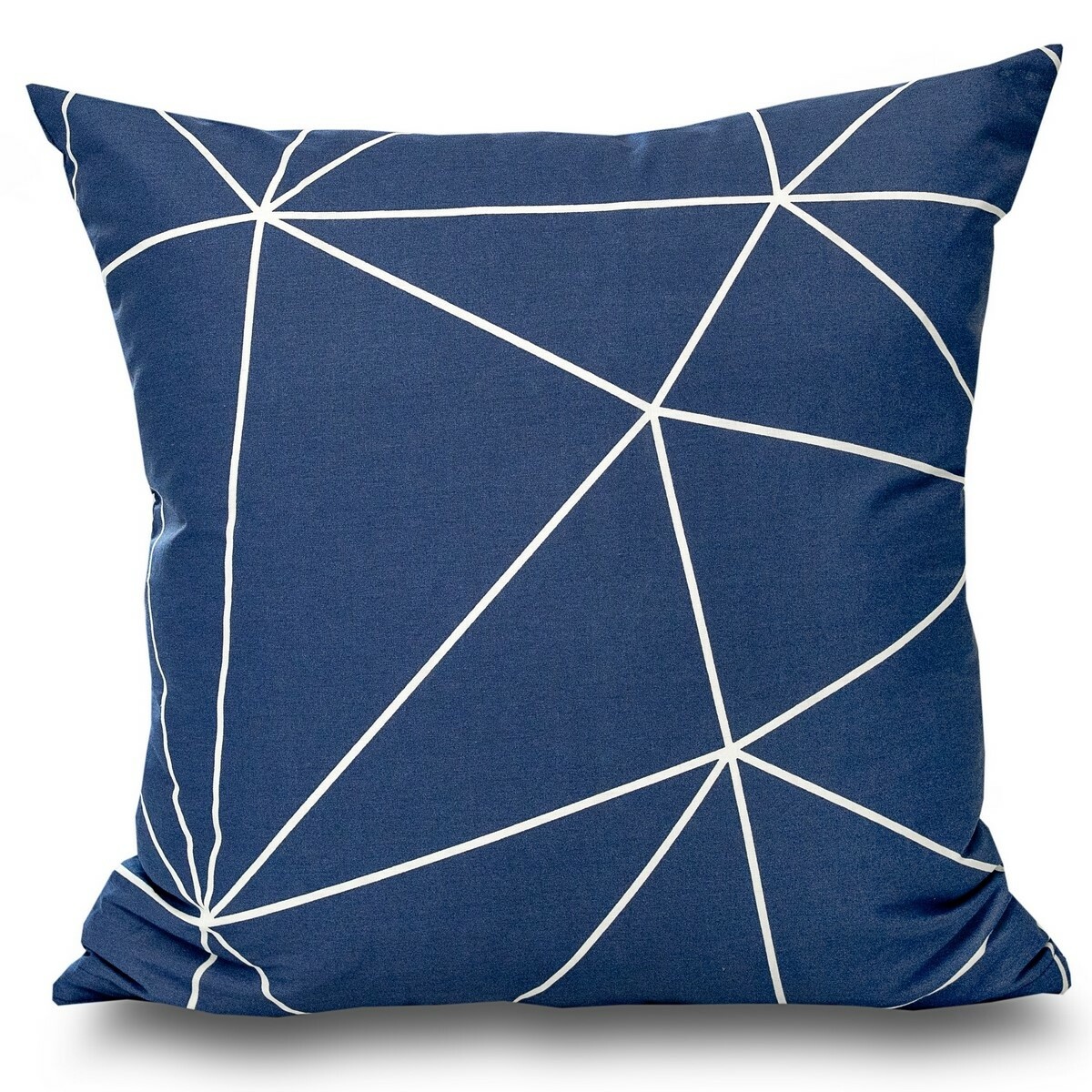 Kvalitex Obal na vankúš Nordic Grid modrý, 50 x 50cm, 50 x 50 cm