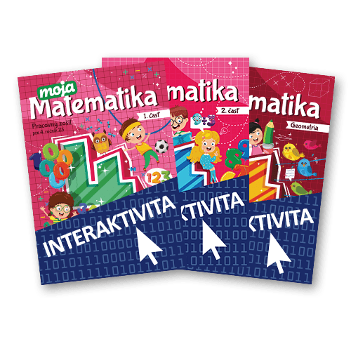 Interaktívna Moja matematika 4 (licencia na 1 rok)