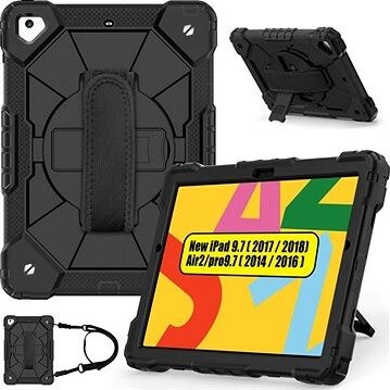 Sunny Outdoorový kryt na iPad 5/6/Pro 9.7 2016/Air2 čierny