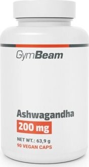 GymBeam Ashwagandha 200 mg 90 kapsúl