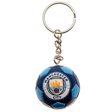 Manchester City FC: Lopta so znakom – prívesok na kľúče