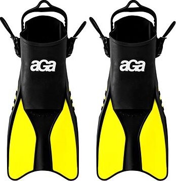 Aga Plutvy 42,5-47 čierne/žlté