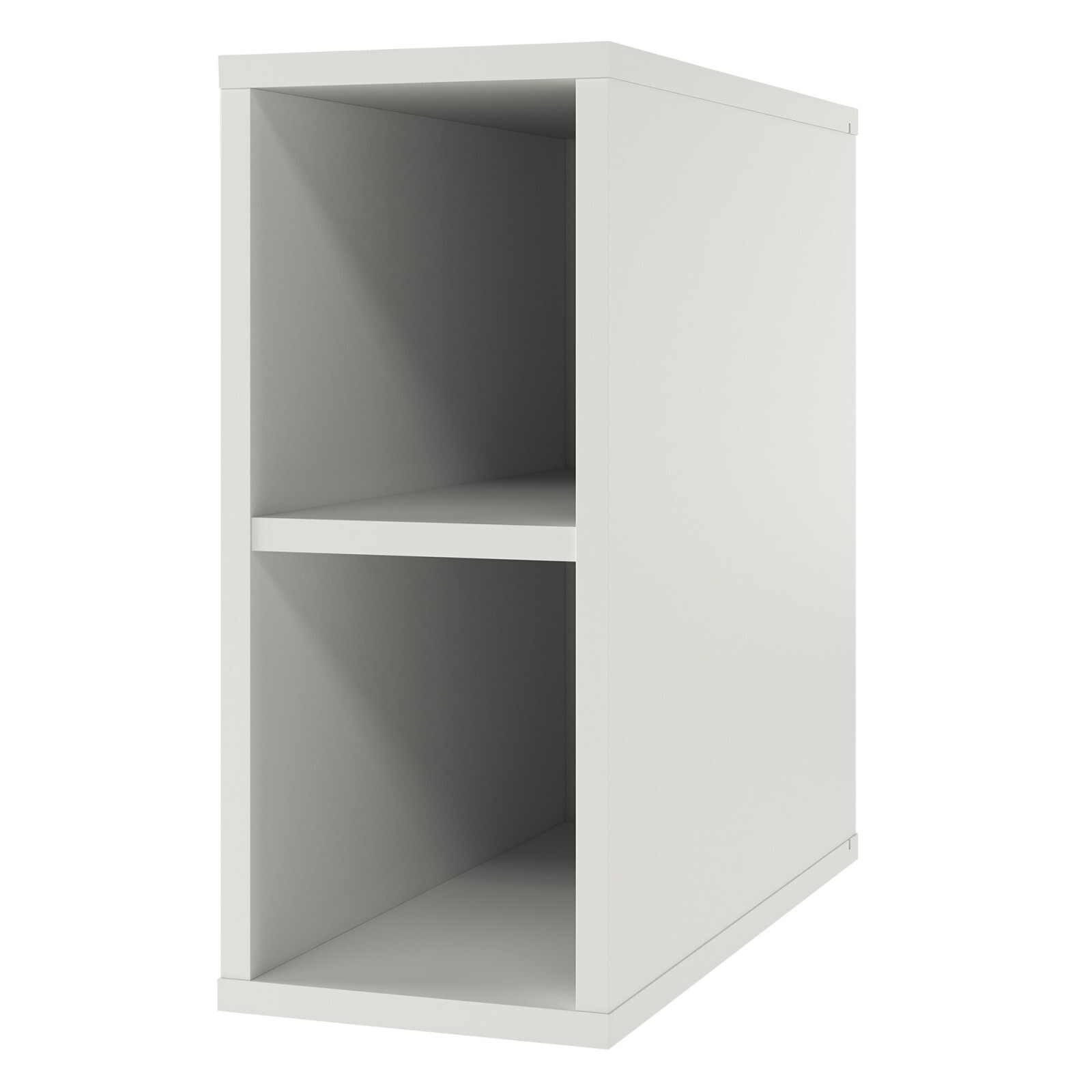 Závěsný koupelnový regál Avila 20 cm bílý