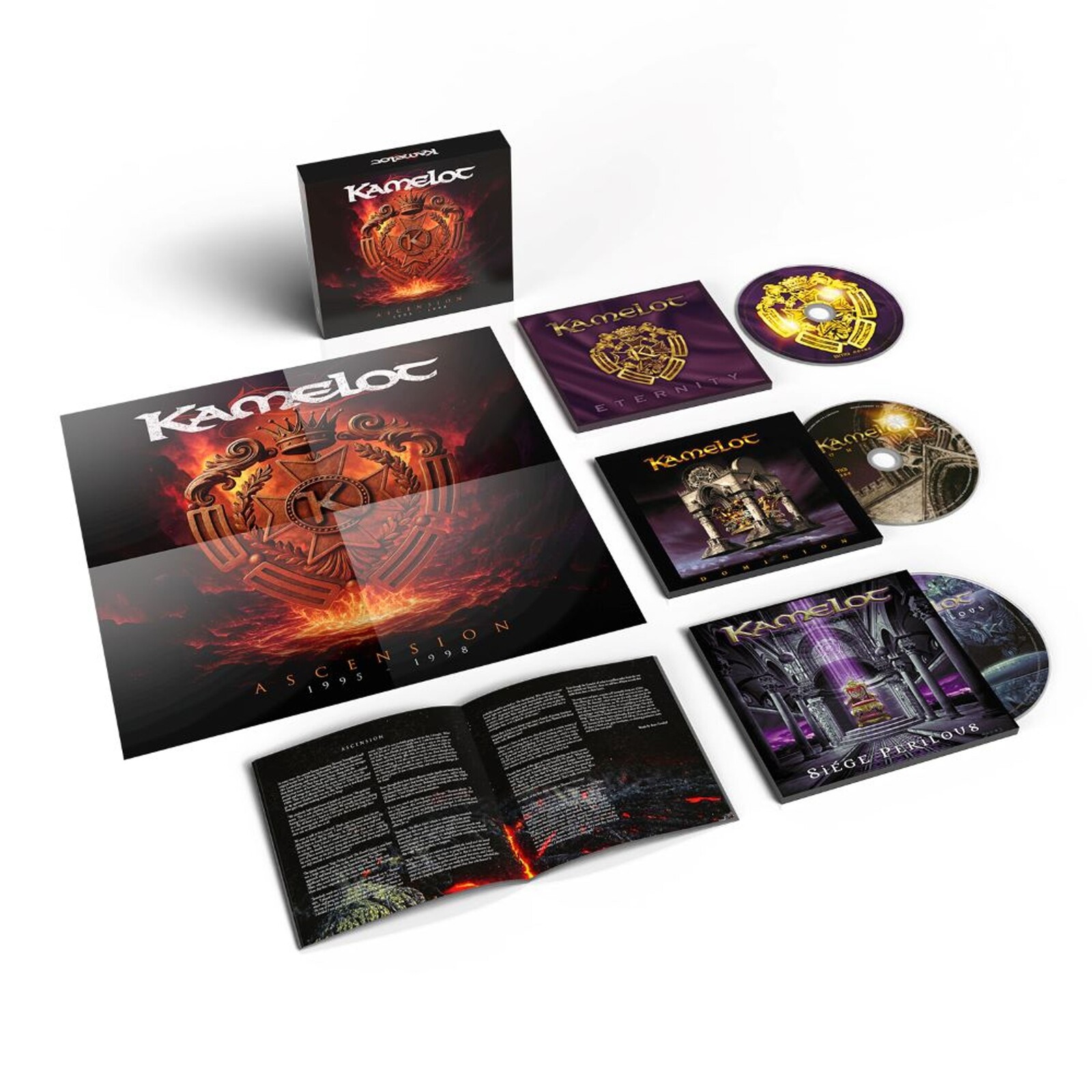 Kamelot, ASCENSION (1995-1998), CD