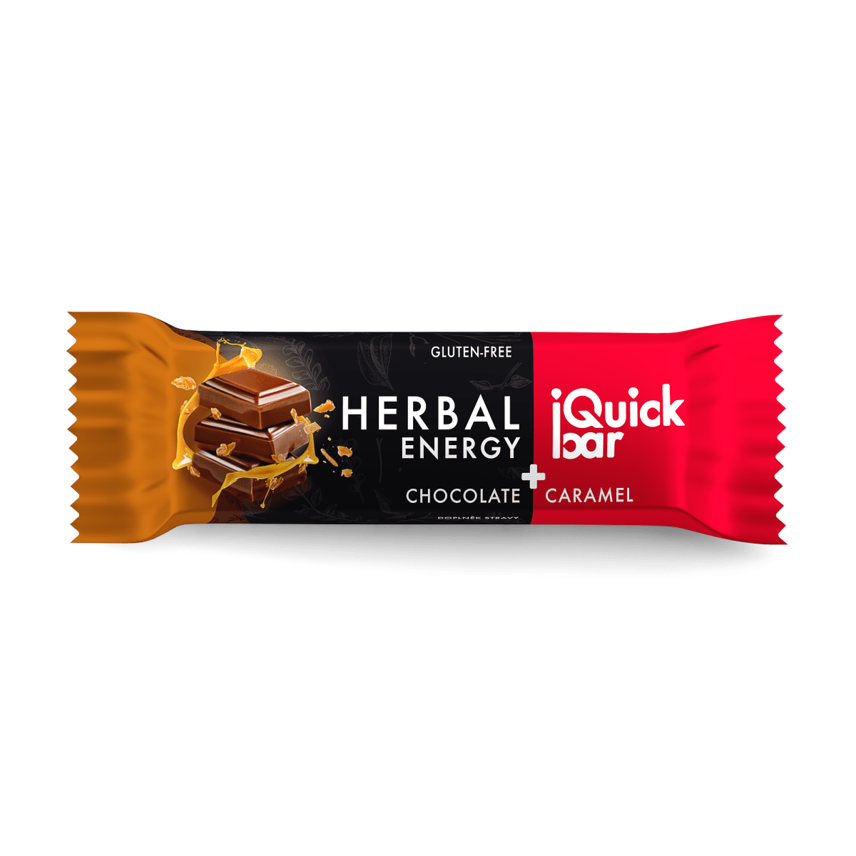 TOPVET EVA sro Tyčinka iQuick bar - čokoláda + karamel 1 ks