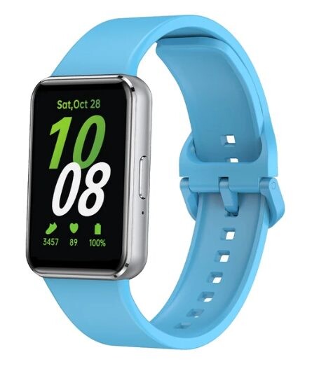 eses Silikónový remienok pre Samsung Galaxy Fit 3 - Svetlo modrý
