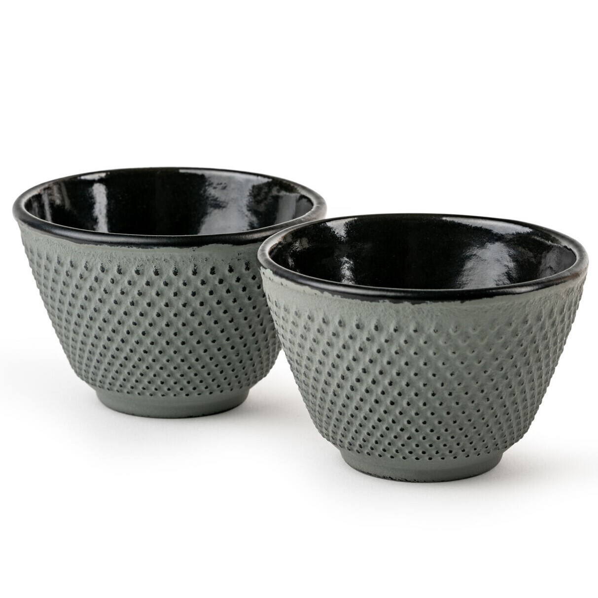 Šálka XILIN 100 ml, sada 2 ks, svetlo zelená, liatina, Bredemeijer