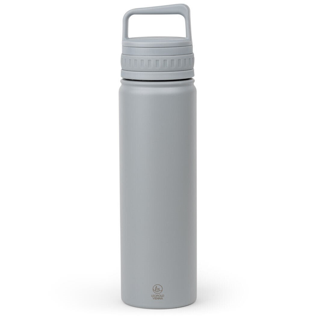 Termofľaša COLD BREW MOSHI 600 ml, šedá, nerezová oceľ, Leopold Vienna