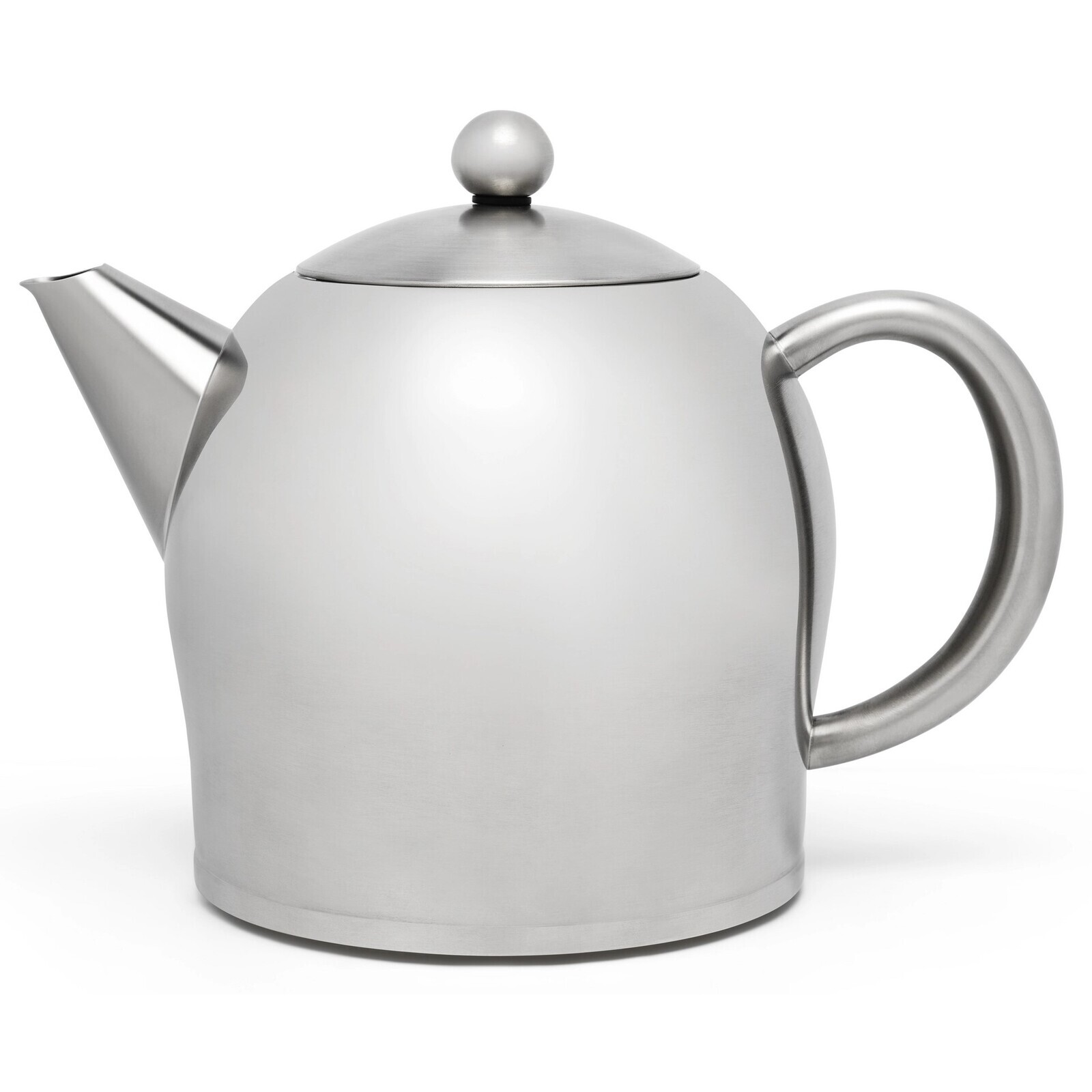 Konvička na čaj MINUET SANTHEE 1 l, strieborná, nerezová oceľ, Bredemeijer