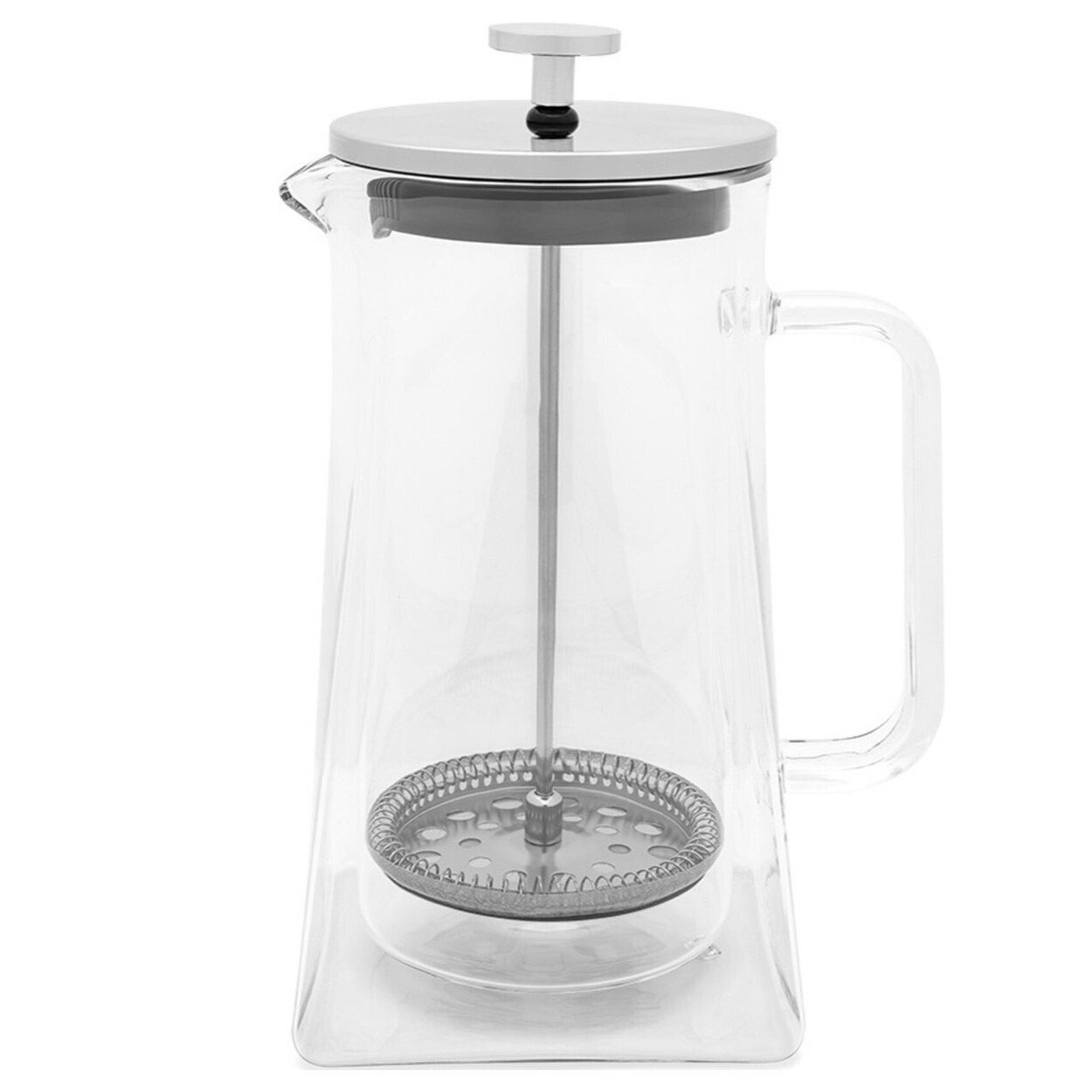 French press kávovar OTTO 800 ml, jasné, sklo, Leopold Vienna