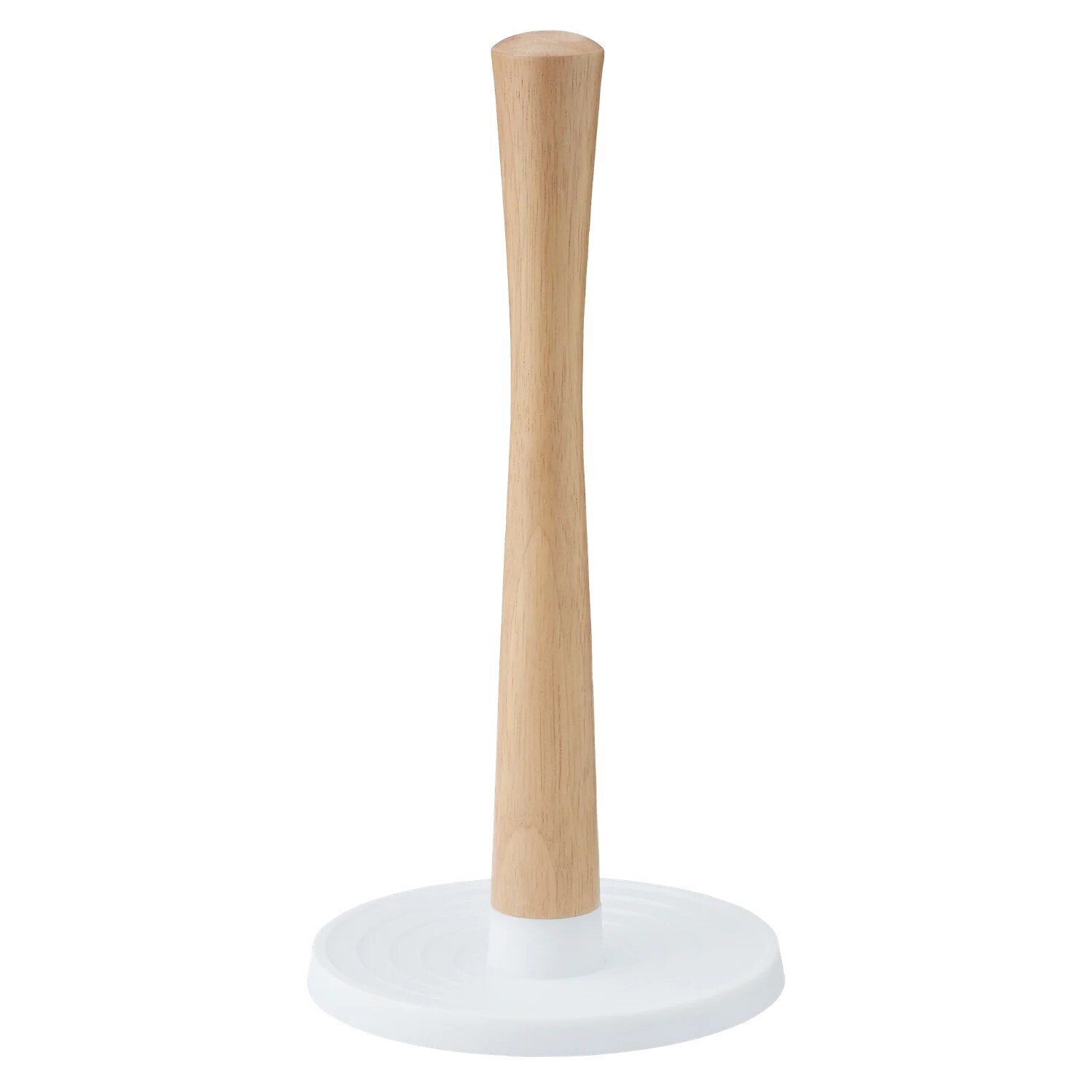 Držiak na kuchynské utierky ROLL-IT 30 cm, biela, plast / drevo, RIG-TIG