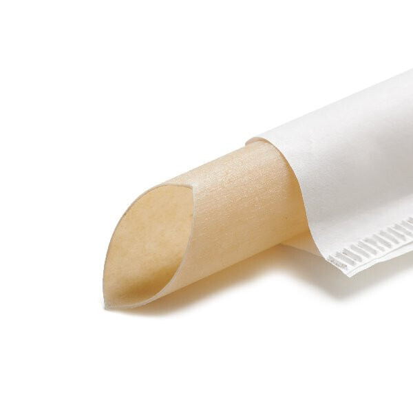 EURO STRAWS - Prírodná bambusová slamka Bobba 12x230mm, 80ks, jednotlivo balená