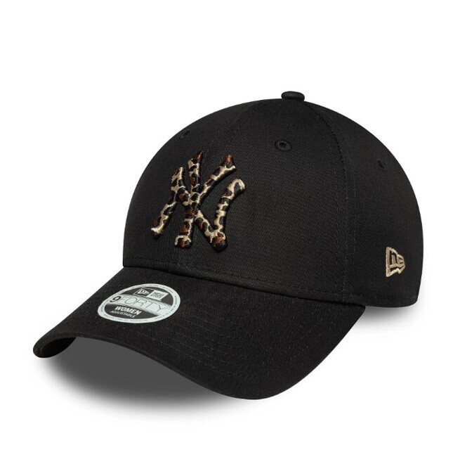 Dámska Šiltovka New Era 9Forty Womens MLB Leopard Infill NY Yankees Cap Black - UNI