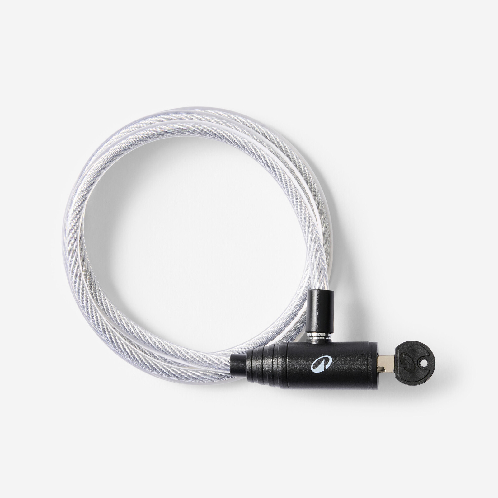 Bezpečnostný zámok 100 na kľúč pre príslušenstvo, sivý