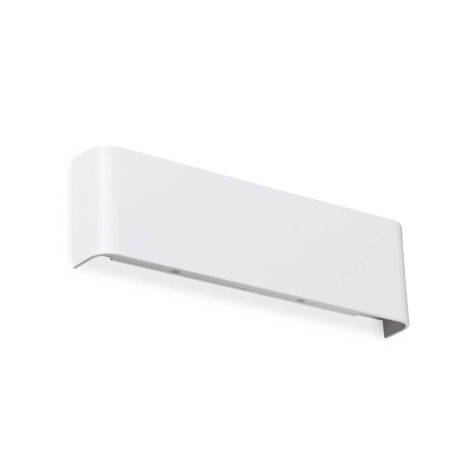Ideal Lux LED nástenné svetlo Delta, biela, šírka 30 cm, smer svetla nahor/nadol