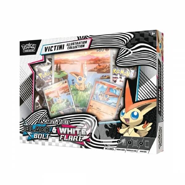 Nintendo Pokémon Black Bolt and White Flare Unova Victini Illustration Collection