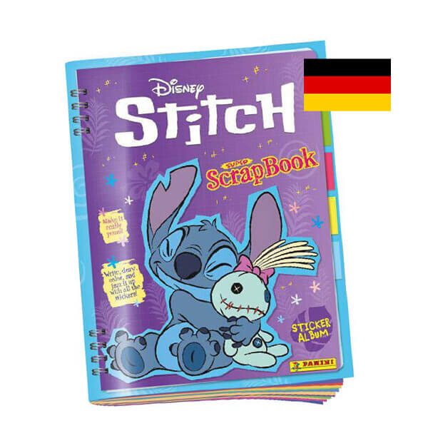 Panini Album na samolepky Stitch Super ScrapBook - DE