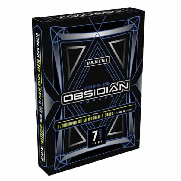 Panini 2024-2025 Panini Obsidian Soccer Hobby Box - futbalové karty