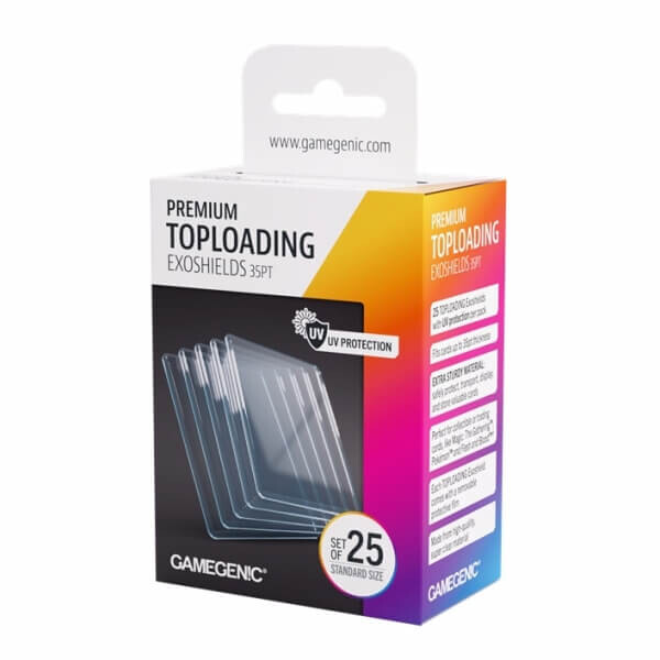 Gamegenic Toploader Gamegenic Premium Toploading Exoshields 35pt - 25 ks
