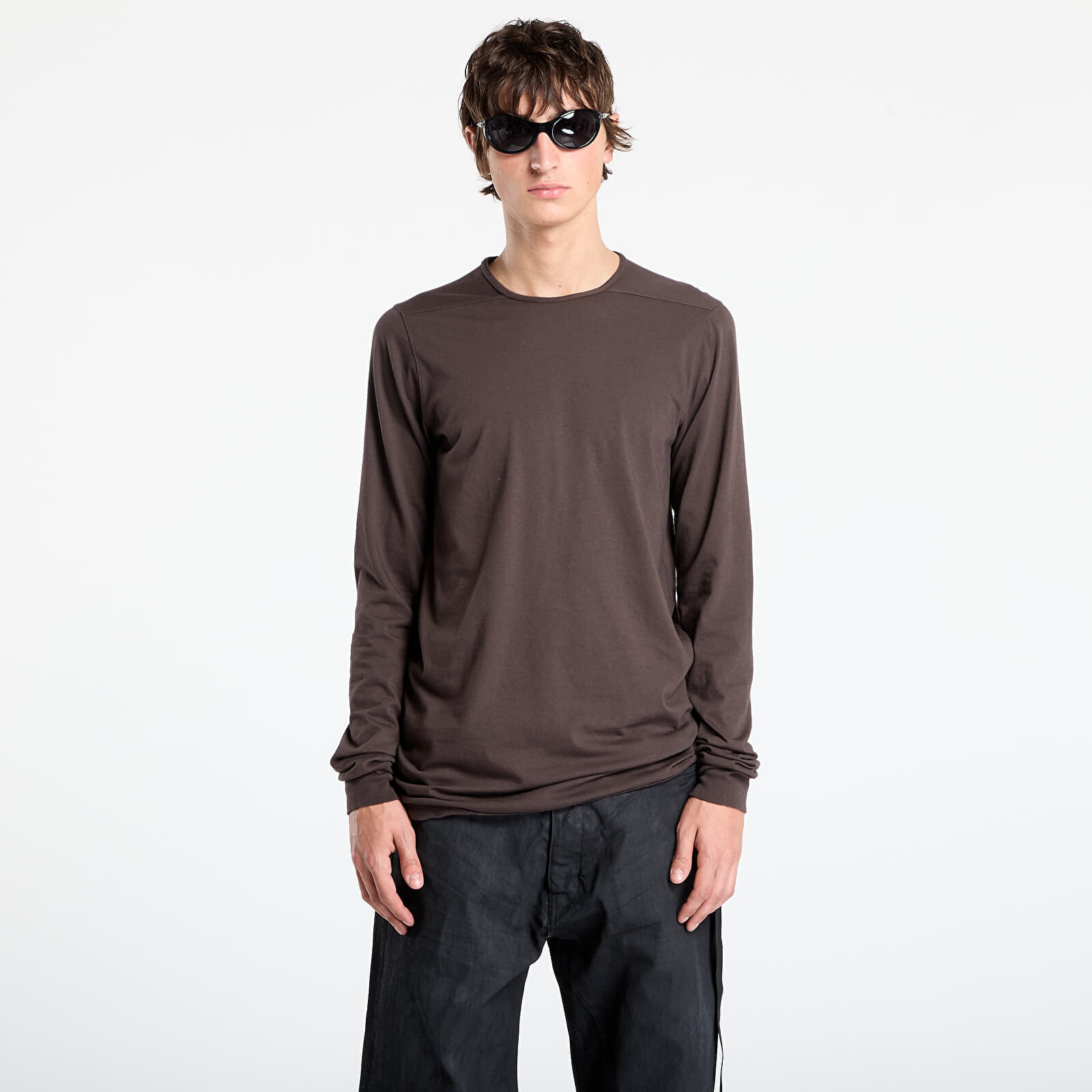 Tričko Rick Owens DRKSHDW Level Longsleeve Tee Dark Dust L