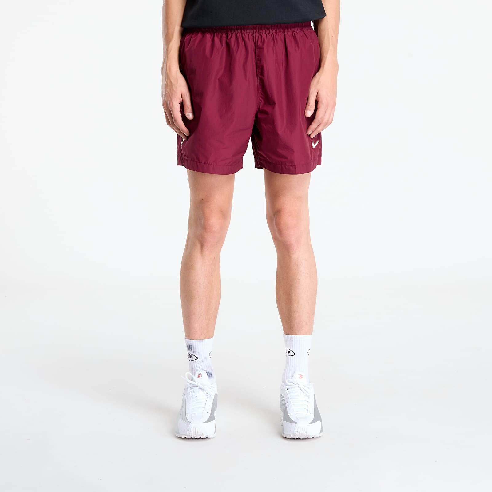 Nike x NOCTA Cardinal Nylon Shorts Dark Beetroot/ Adobe/ Citron Tint XL